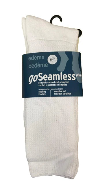 Unisex Extra Wide Edema Socks with Ultra-Stretch Fit | Seamless Design for Swollen Feet, Lymphedema & Post-Surgery Casts