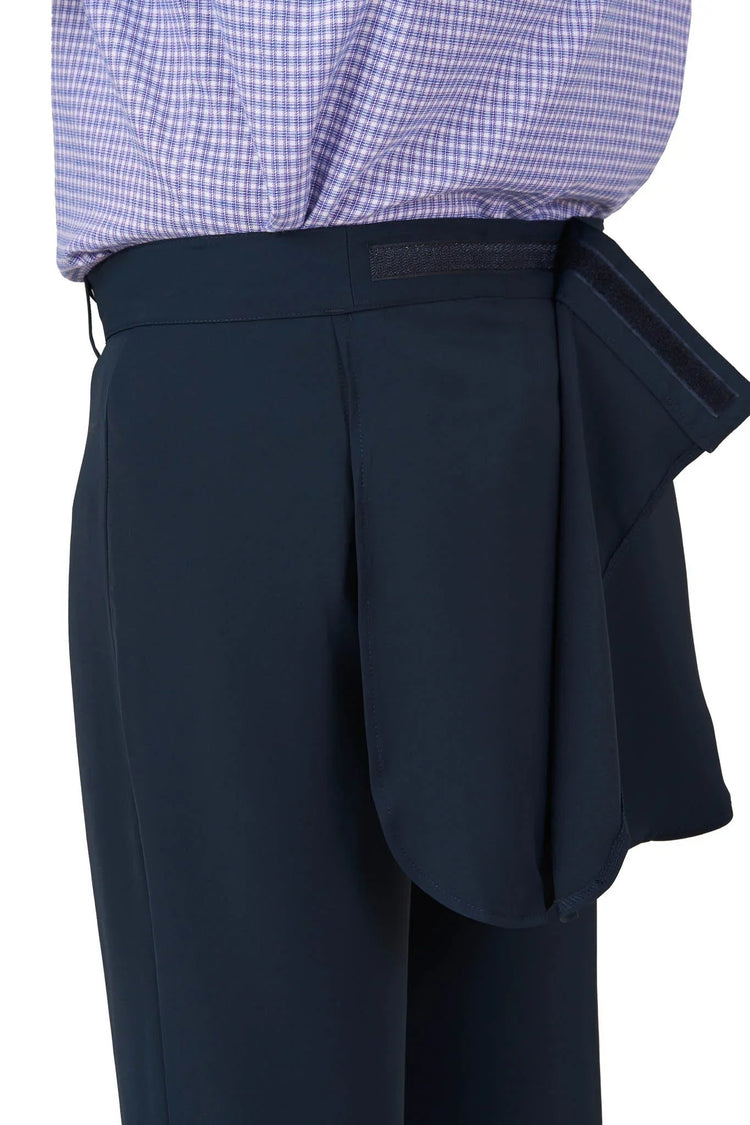 Men’s Back-Overlap Assisted Dressing Twill Pants |  Easy Dressing Adaptive Pants