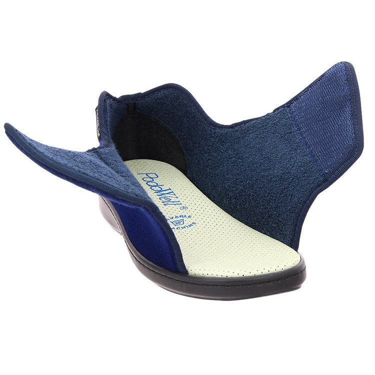 Unisex Extra Wide Open-Front Adjustable Shoes with Easy Closures | Lightweight Washable Footwear for Post-Surgery, Edema & Diabetic Feet