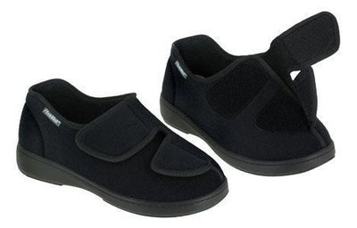 Unisex Extra Wide Adjustable Comfort Shoes with Double Strap Closures | Lightweight Washable Footwear for Edema, Post-Surgery & Sensitive Feet