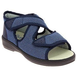 Lightweight Adjustable Open-Toe Sandals for Sensitive Feet | Extra Wide Washable Footwear with Custom Fit Straps