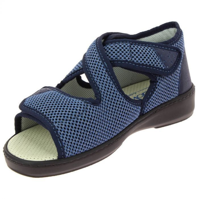Lightweight Adjustable Open-Toe Sandals for Sensitive Feet | Extra Wide Washable Footwear with Custom Fit Straps