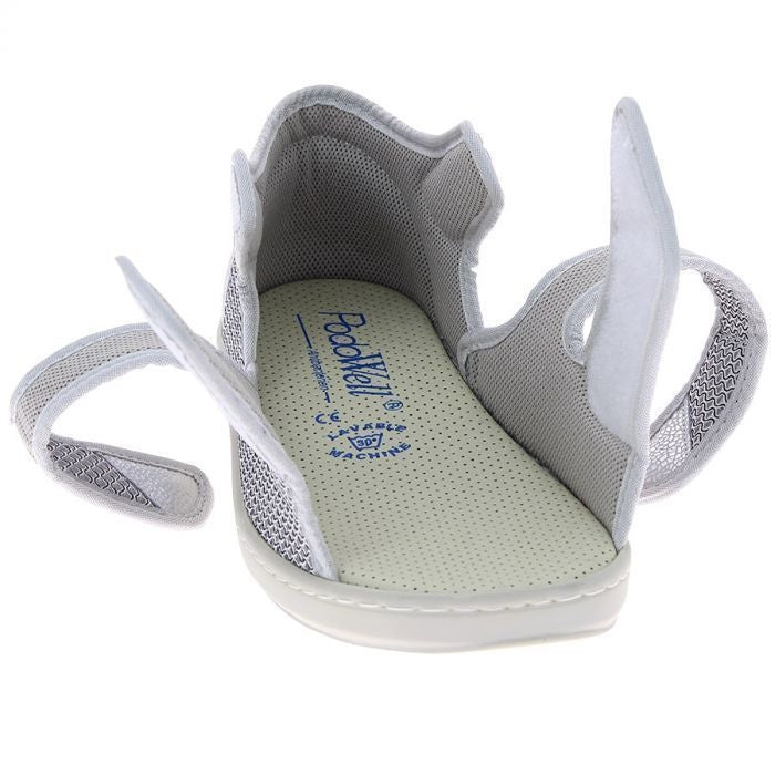 Lightweight Adjustable Open-Toe Sandals for Sensitive Feet | Extra Wide Washable Footwear with Custom Fit Straps