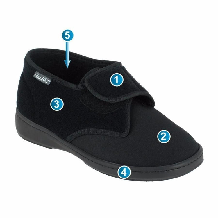 Unisex Soft Orthopedic Shoes with Adjustable Closures | Lightweight Washable Footwear for Bunions