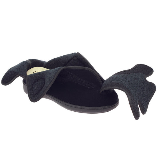 Unisex Extra Wide Fully Open Adjustable Shoes | Lightweight Washable Footwear for Lymphedema, Edema & Post-Surgery Recovery