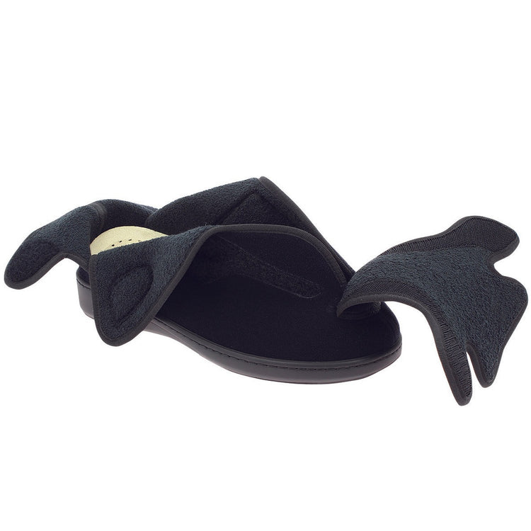 Unisex Extra Wide Fully Open Adjustable Shoes | Lightweight Washable Footwear for Lymphedema, Edema & Post-Surgery Recovery