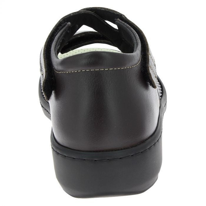 Adaptive Leather Sandals with Stretch Panels | Lightweight Wide Width Footwear for Sensitive & Changing Feet