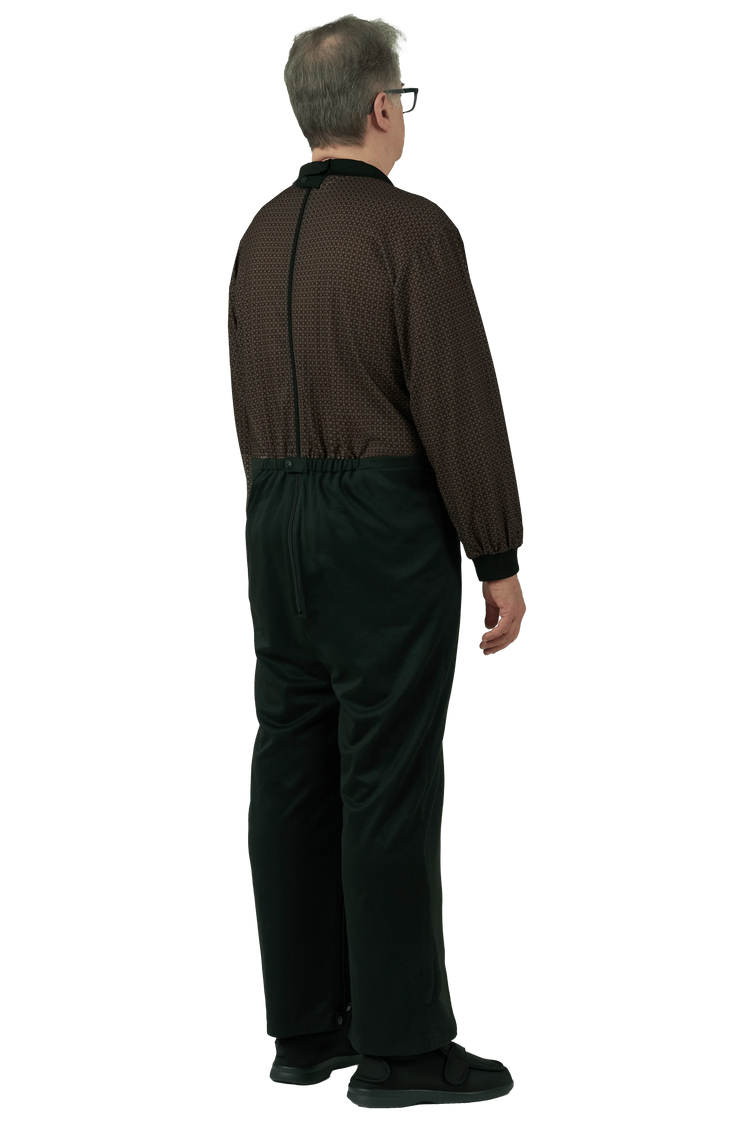 Anti-Strip Jumpsuit - James | Tan, back view