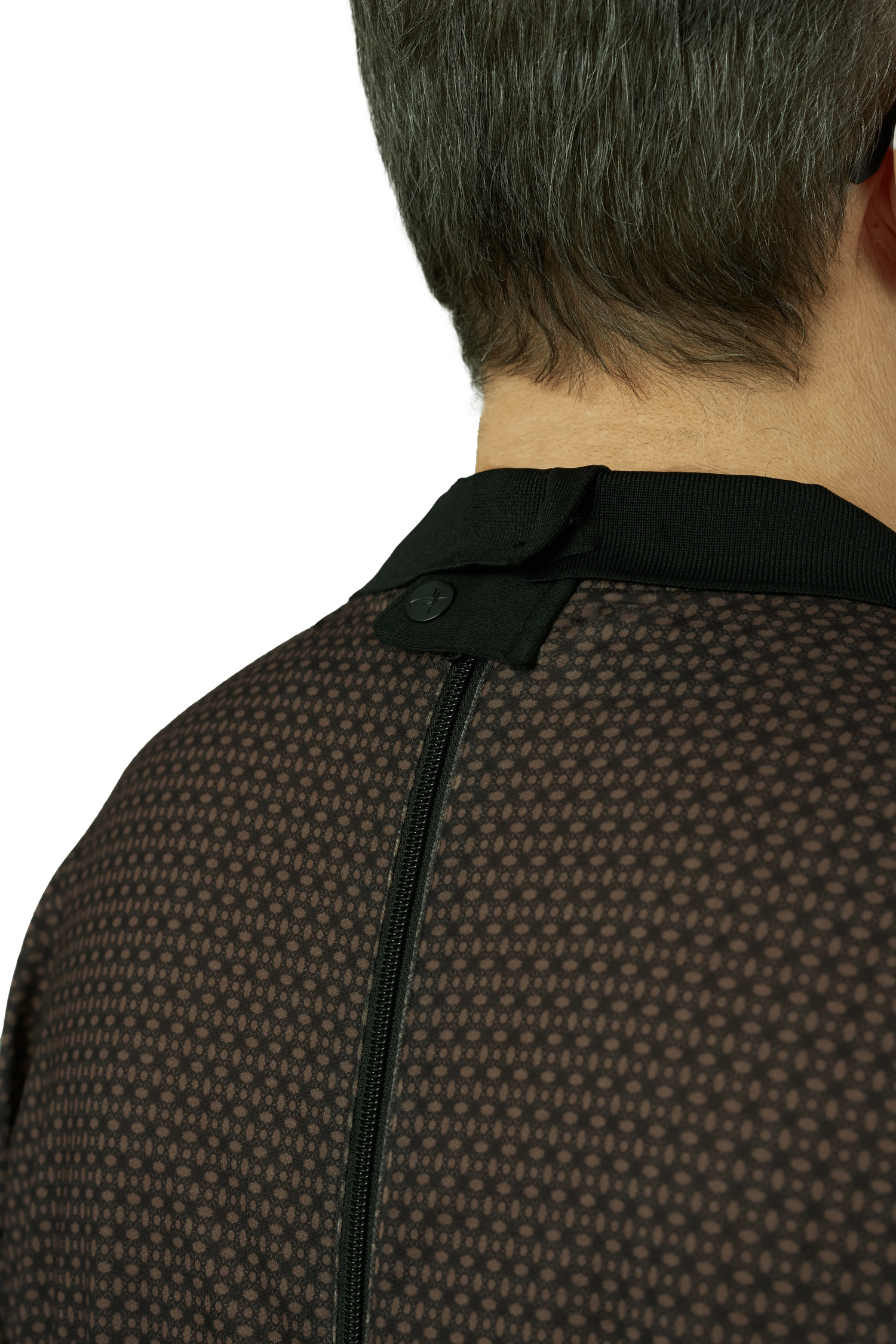 Anti-Strip Jumpsuit - James | Tan, back collar detail