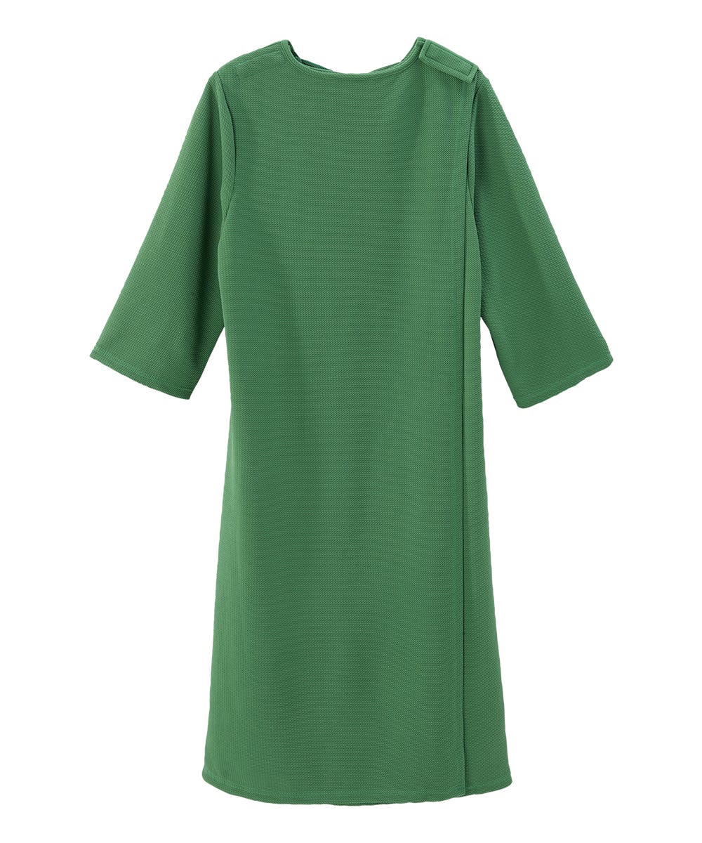 back of open back dress closed 