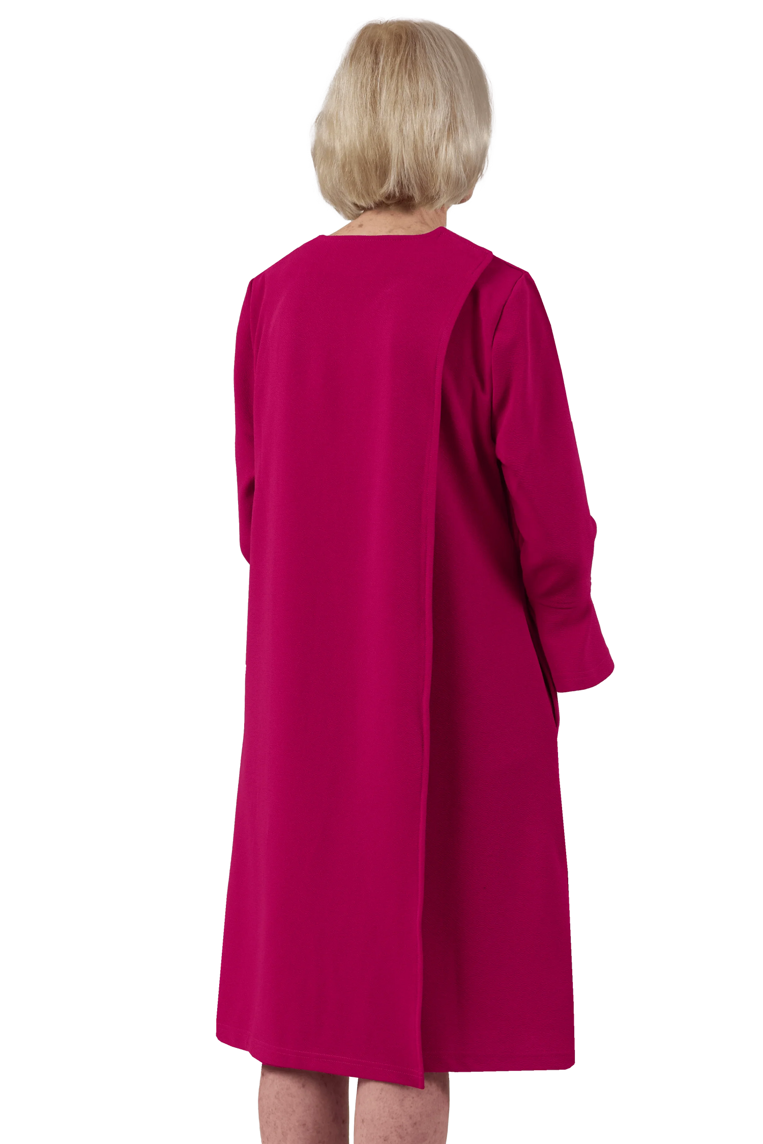 Adaptive Dress - Loulou | Berry, back detail 2