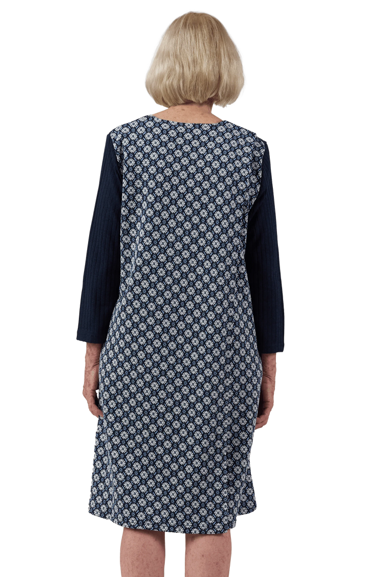 Adaptive Dress - Lucy | Navy, back view