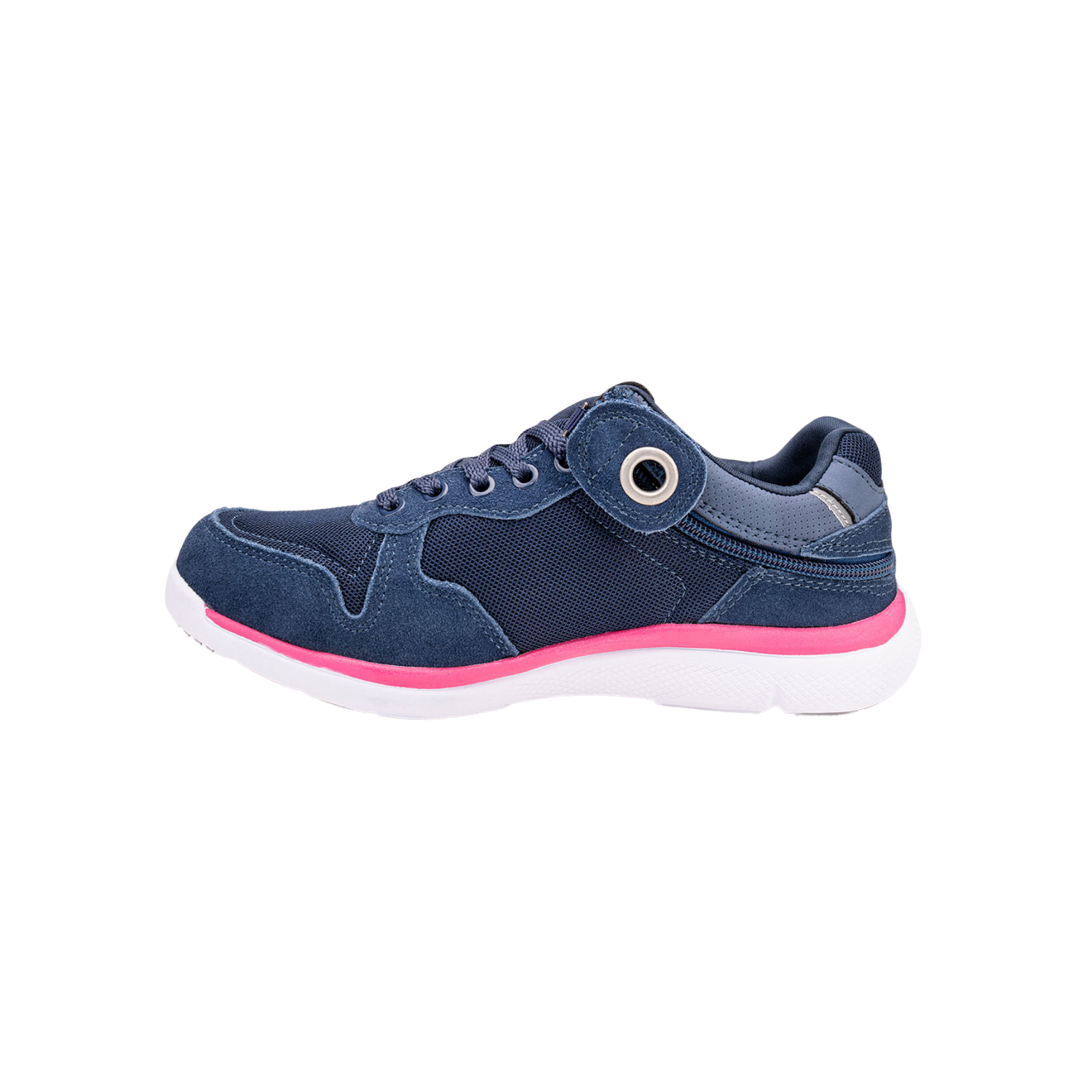 Women's Lightweight Cushioned Low Shoes with Rear Zipper Access