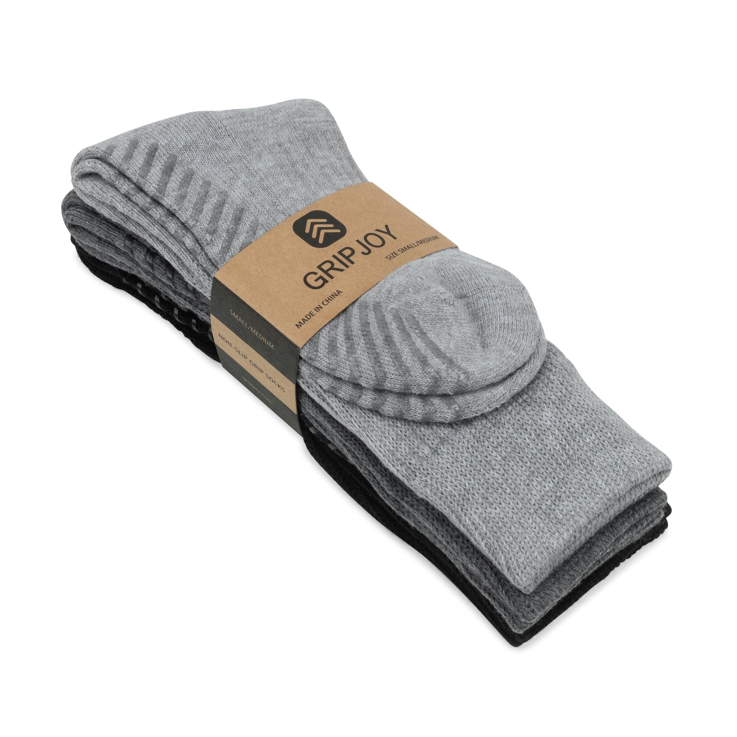 Comfort Crew Anti-Slip Socks (3 pairs)