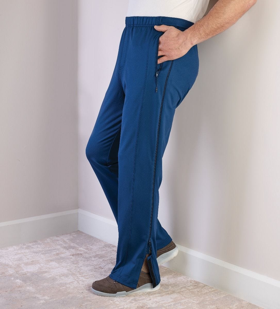 Unisex Recovery Pants with Side Zippers