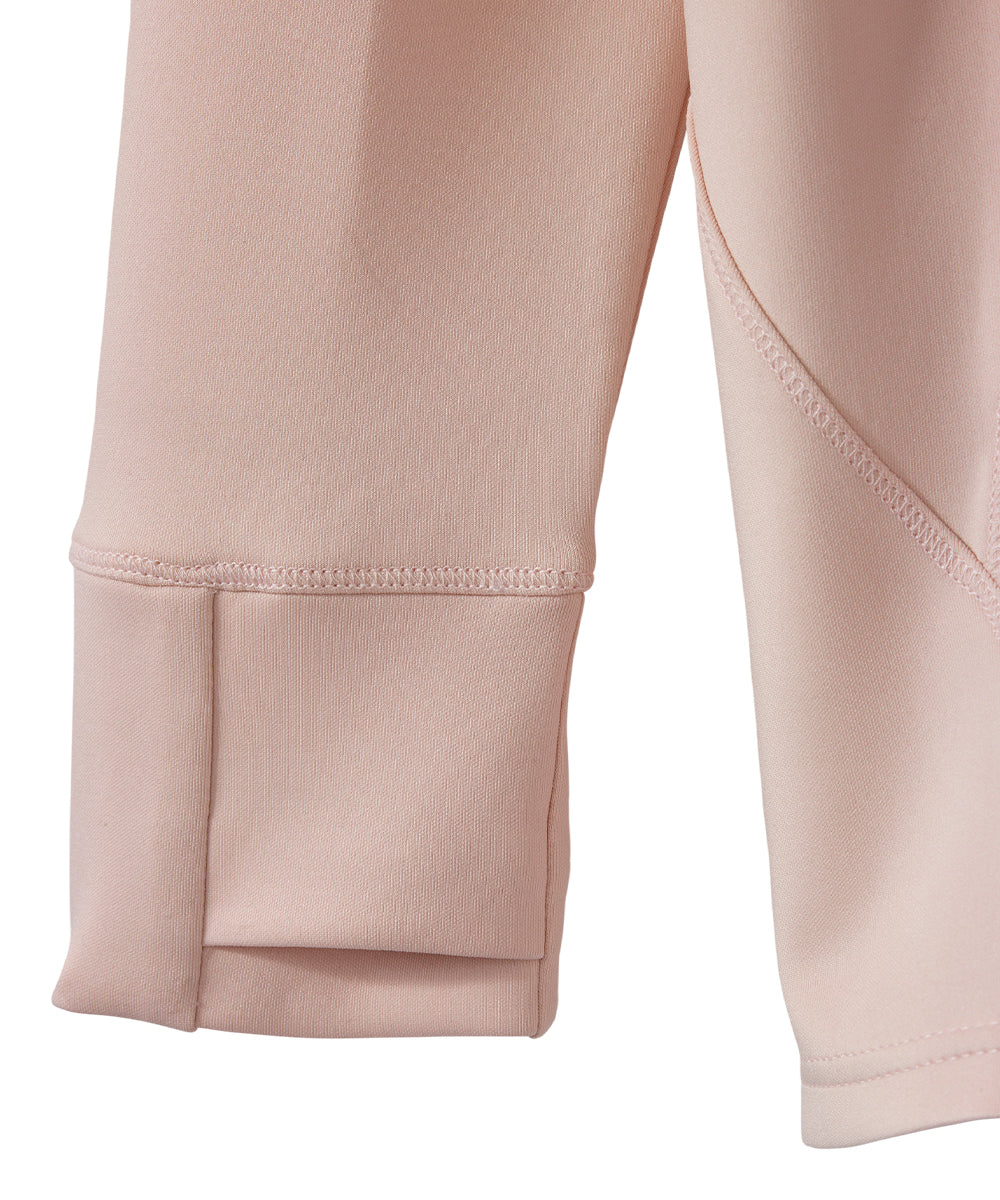 Sleeve detail of pink active jacket