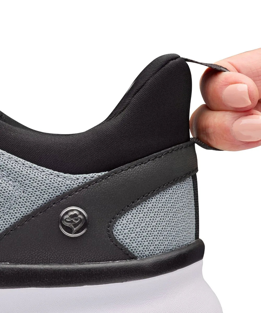 Men's Wild Slip On Sneakers Back View (Grey)
