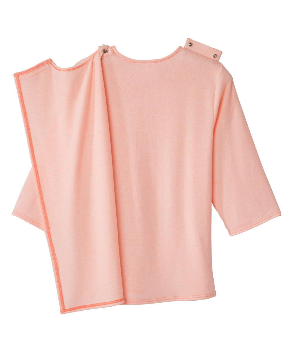 June Adaptive - Women's Diamond Neck Top with Back Overlap