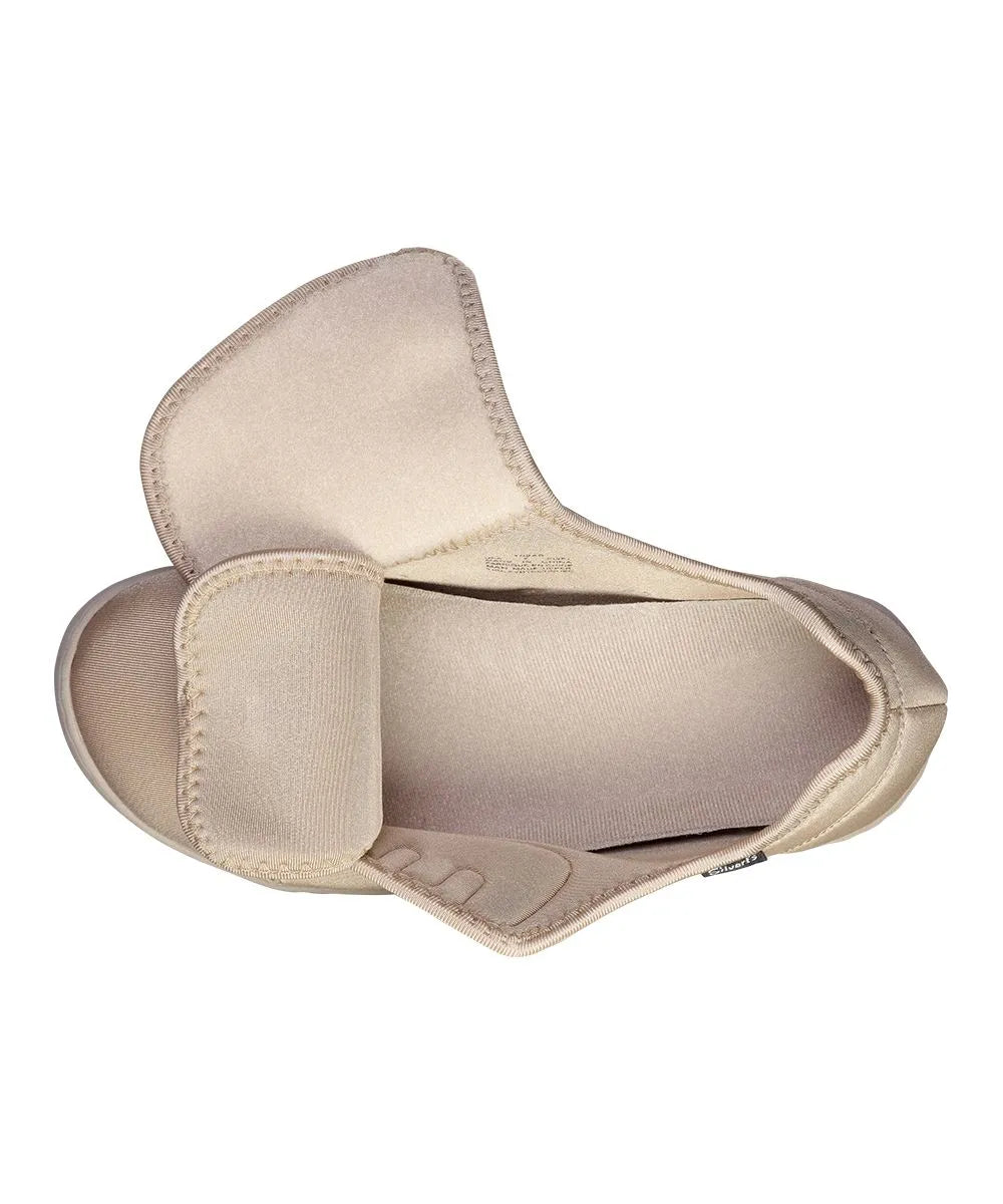 Beige Women's Extra Wide Slippers