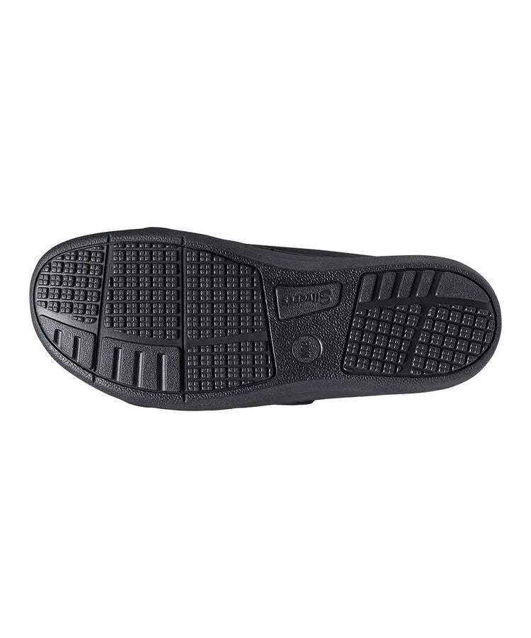 Black Women's Extra Wide Slippers Soles