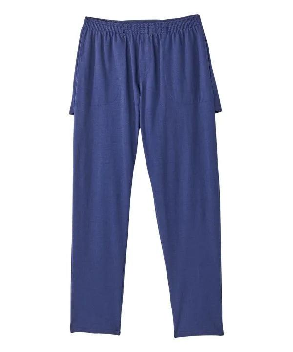 Pant of the blue stone Men's Casual Open Back 2-Piece Set