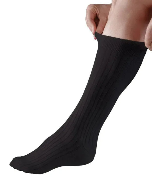 Black Everyday Lightweight Crew Socks