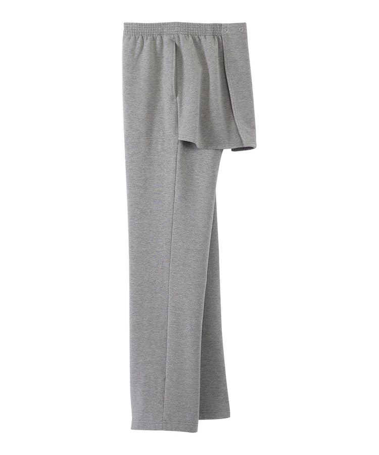 Women's Fleece Pants With Back Overlap