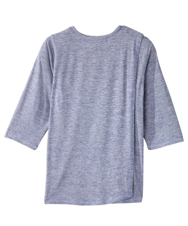 Back of the Women's Active Top with Back Overlap