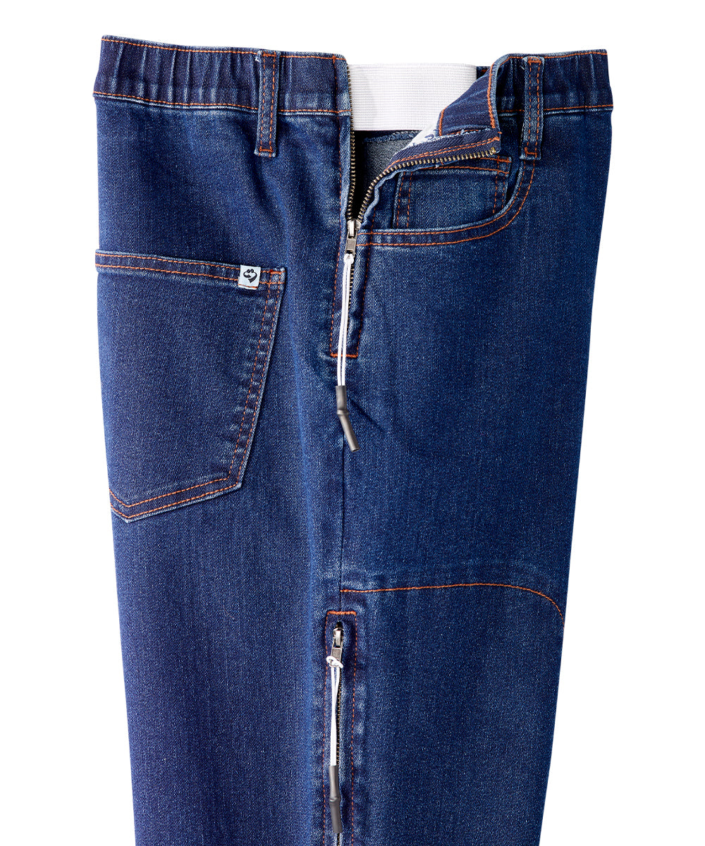 Men's Side Zip Jeans | June Adaptive