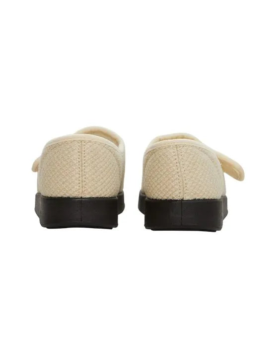 Back of the natural Women's Two Straps Sandals