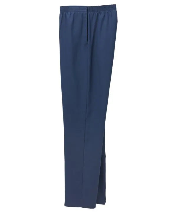 Side of the navy Men's Easy Dressing Pants with Elastic Waist