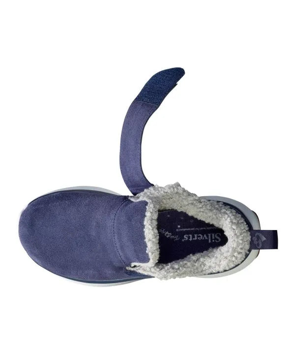 Women's Sherpa Lining Shoes strap opened