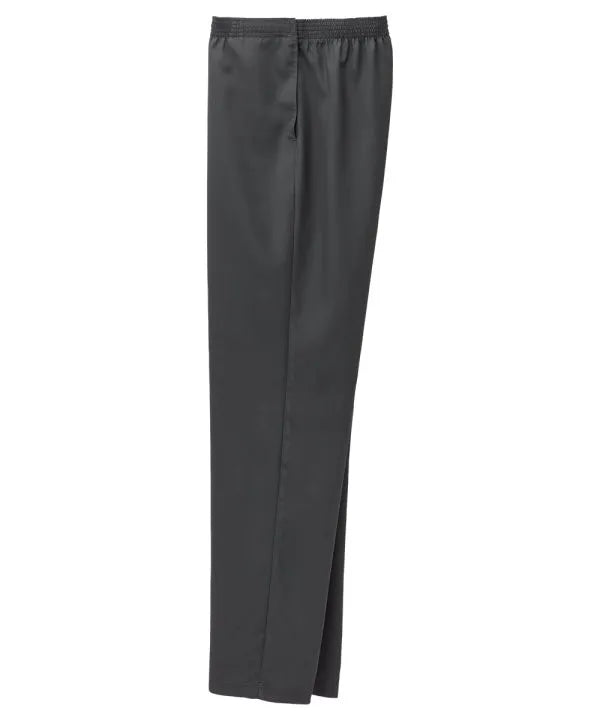 Side of the pewter Men's Easy Dressing Pants with Elastic Waist