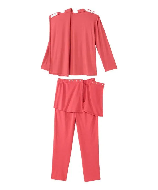 Women's 2-Piece Set With Back Overlap