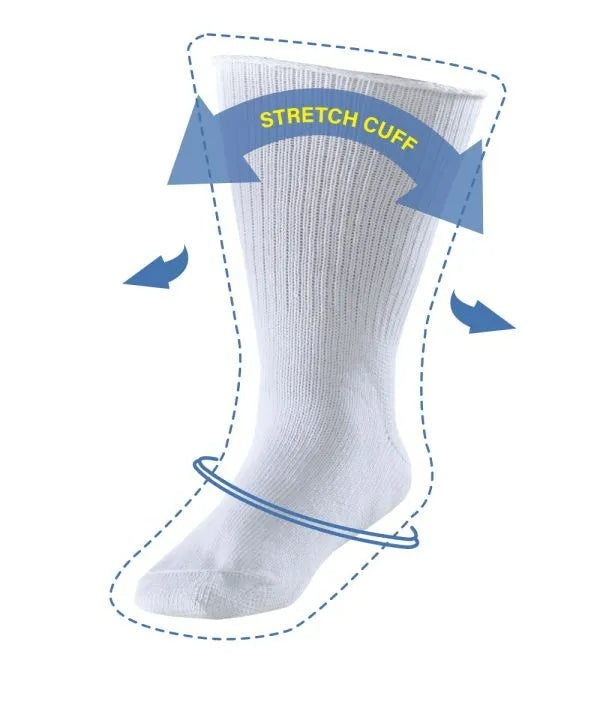 Unisex Diabetic Wide Socks