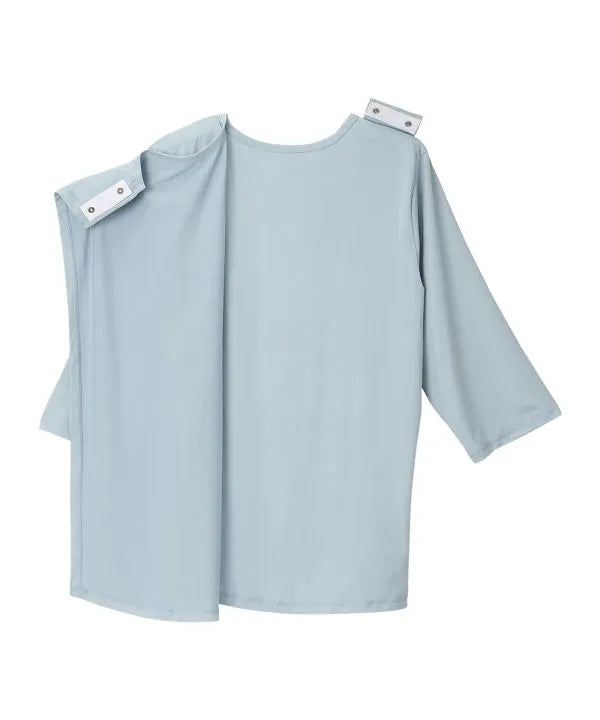 june adaptive womens active top with back overlap