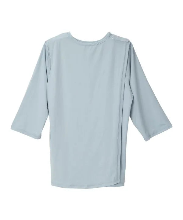 june adaptive womens active top with back overlap