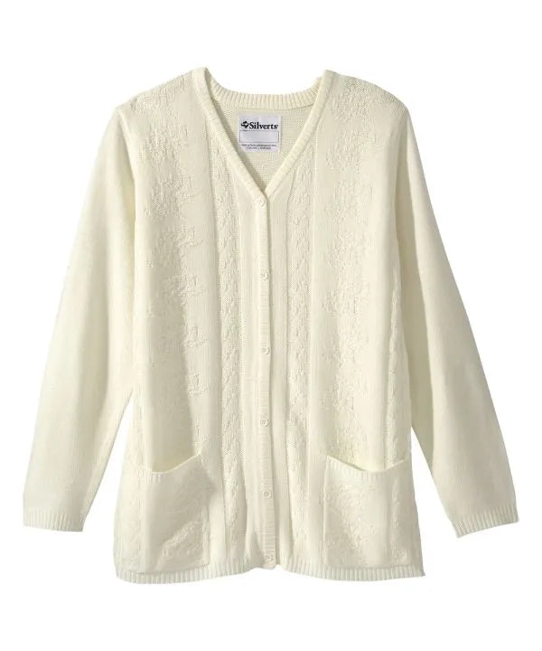 june adaptive womens cardigan with open back