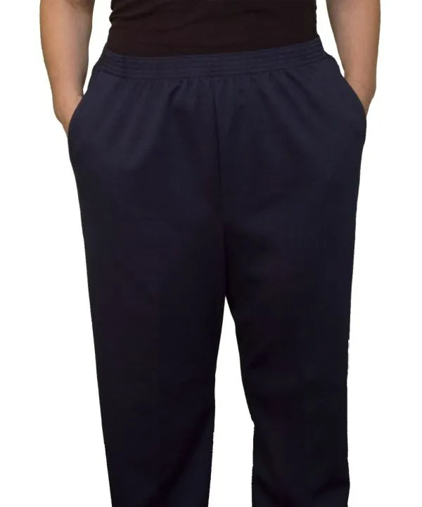 Navy Women's Pull-on Pants with Pockets