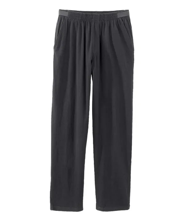 june adaptive's mens stretch pull on pants for max comfort in black