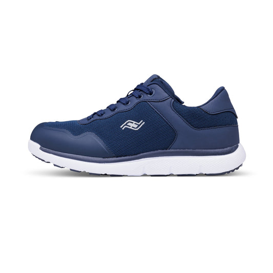 june adaptive unisex supportive memory foam shoes with front zipper access blue moon